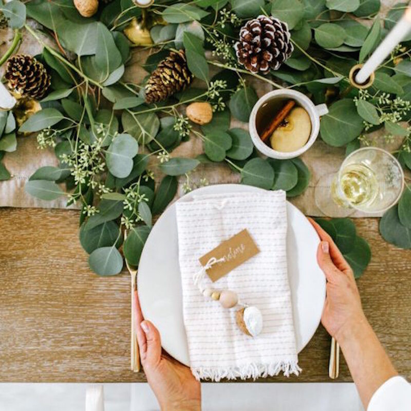 natural thanksgiving holiday decor