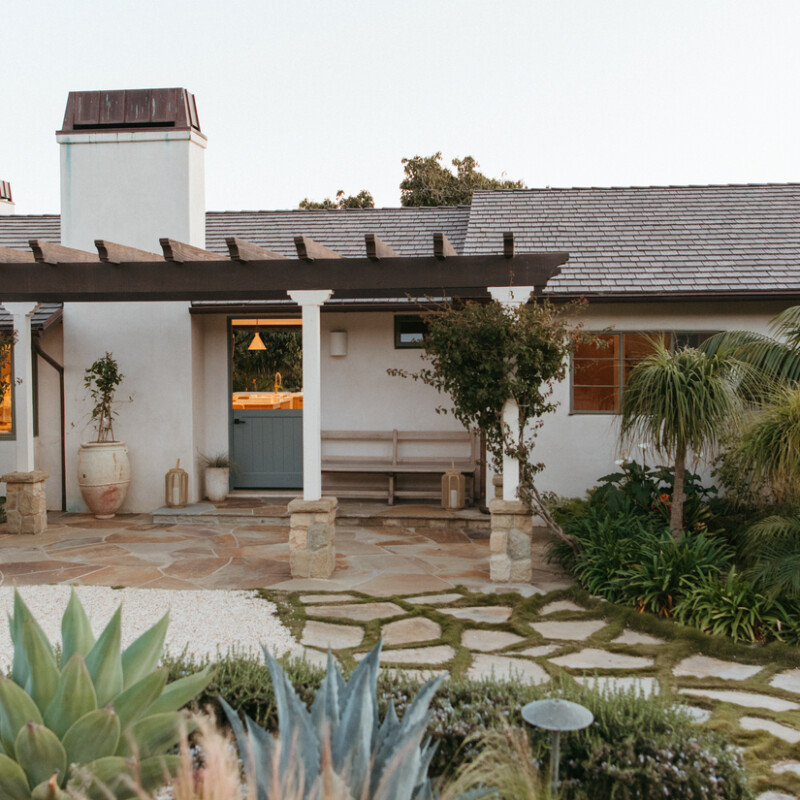 Brian and Jessie De Lowe Montecito Farmhouse