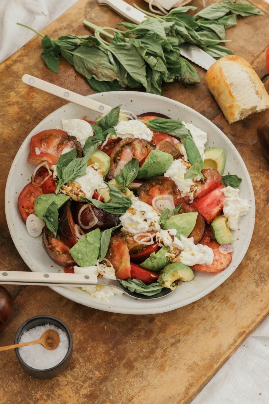 Avocado Caprese Salad