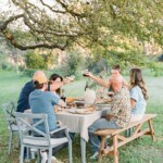 al fresco dinner party