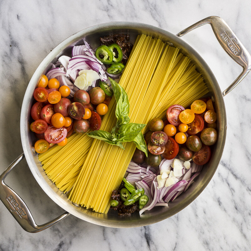 Doesn't get easier (or tastier) than this one pot recipe.