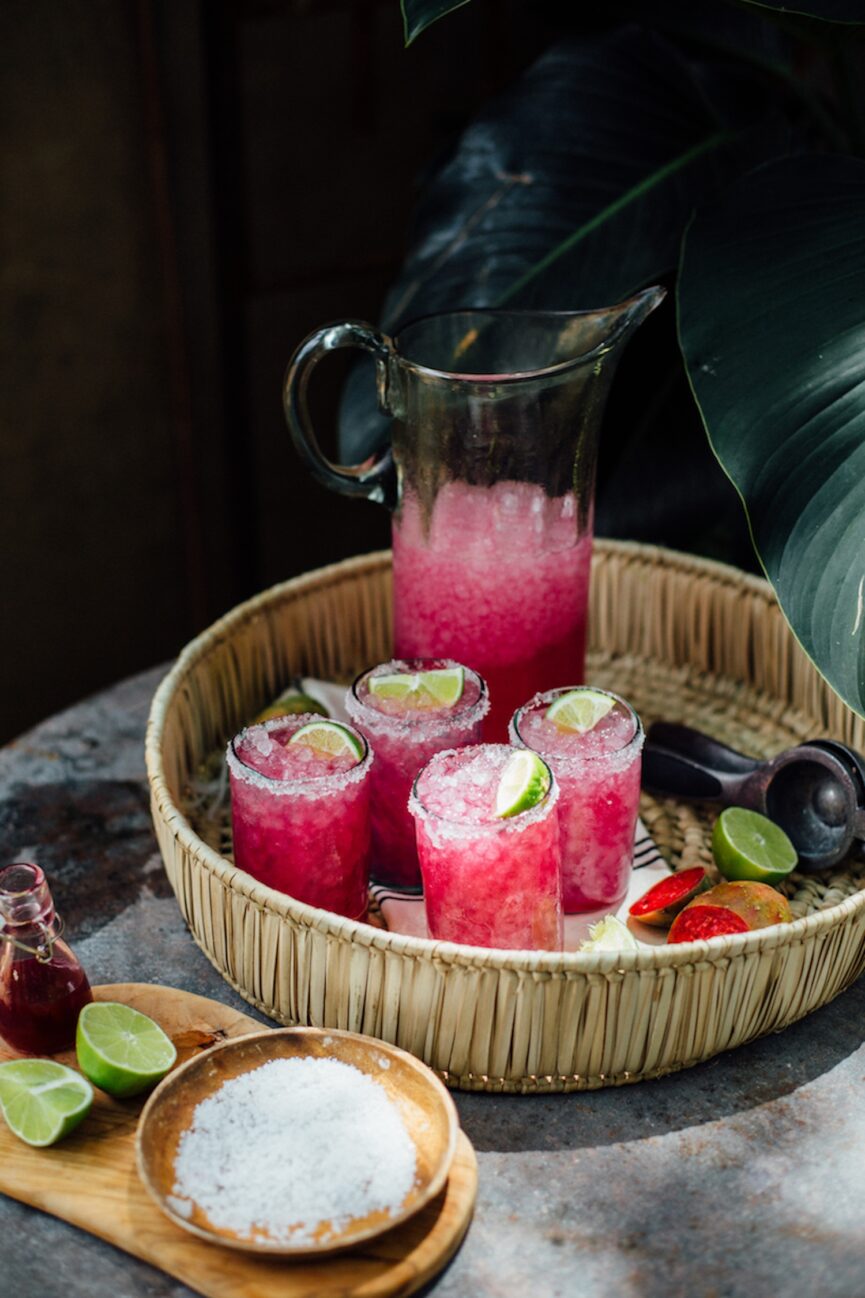 prickly pear margarita_best summer cocktails