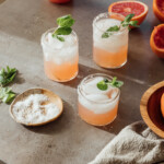 Salty dog mocktail recipe.