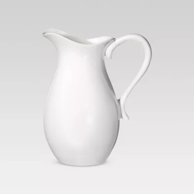 2.5L Porcelain Pitcher White - Threshold™